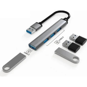 Macbook 4 Port USB 3.0 Hub Çevirici Çoğaltıcı Type-C Çoklayıcı 4 Portlu