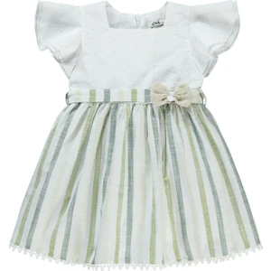 Civil Girls Kız Çocuk Elbise 2-5 Yaş Ekru