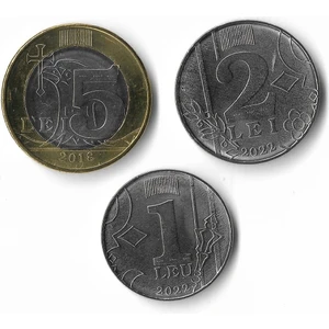 Emir Collection Moldova 2018/22 Yılı Madeni Para Seti 3 Parça