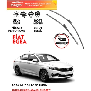 Egea Muz Silecek Seti Araca Özel Orjinal Aparat