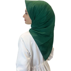 Jakarlı Monogram Eşarp, Piramit Monogram, Desenli Eşarp 01009