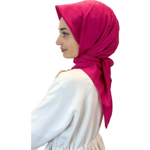 Jakarlı Monogram Eşarp, Piramit Monogram, Desenli Eşarp 01009