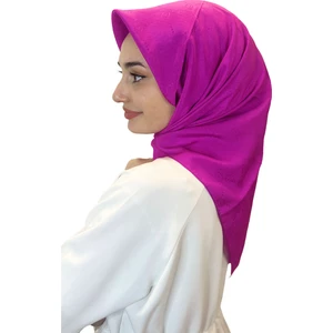 Jakarlı Monogram Eşarp, Piramit Monogram, Desenli Eşarp 01009