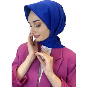 Jakarlı Monogram Eşarp, Piramit Monogram, Desenli Eşarp 01009