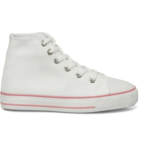 CONKES.F4FX Beyaz Kız Çocuk High Sneaker