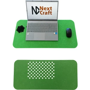 Next Craft Çalışma Masası Düzenleyici Keçe Bilgisayar Mouse Pedi Masa Üstü Düzenleyici Mat 70X32 cm