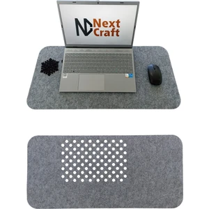 Next Craft Çalışma Masası Düzenleyici Keçe Bilgisayar Mouse Pedi Masa Üstü Düzenleyici Mat 70X32 cm