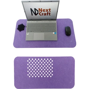 Next Craft Çalışma Masası Düzenleyici Keçe Bilgisayar Mouse Pedi Masa Üstü Düzenleyici Mat 70X32 cm