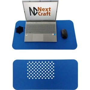Next Craft Çalışma Masası Düzenleyici Keçe Bilgisayar Mouse Pedi Masa Üstü Düzenleyici Mat 70X32 cm