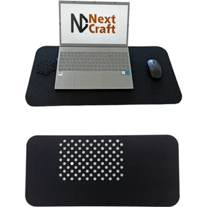 Next Craft Çalışma Masası Düzenleyici Keçe Bilgisayar Mouse Pedi Masa Üstü Düzenleyici Mat 70X32 cm