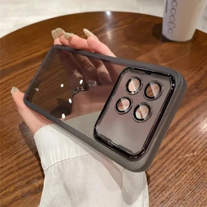 Poco X6 Pro Kamera Koruması Şeffaf Tpu Cep Telefonu Kılıfı (Yurt Dışından)