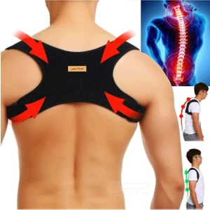 Erkek Kadın Dik Duruş Korsesi Medikal Omuz Korsesi Aparatı Ortopedik Korse Yelek