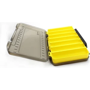 7224 Sarı Sahte Balık Kutusu 14 Gözlü 19X11X3.5CM