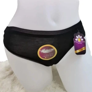 2864 Kadın Şeffaf Lastikli Modal Bato Külot 12 Adet