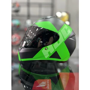 C10 Kask Tez MC4HSF Siyah Kırmızı Kask