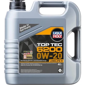 Liqui Moly Top Tec 6200 0W20 4 Lt Motor Yağı (Üretim Yılı: 2023)