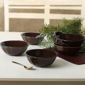 Luster Kahverengi Sirius Kase 14 cm 6 Adet Q22