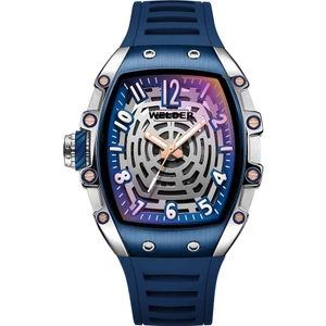 Moody WRH3007-R Quartz Silikon Lacivert Erkek Kol Saati