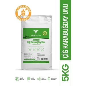 (Yerli Tohum-Temiz Tarım)Glutensiz Çiğ Karabuğday Unu 5 kg
