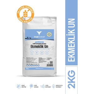 Tam Tarım (Glutensiz) 100% Karabuğday Unundan Ekmeklik Un 2 kg
