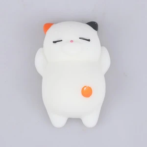 Anti-Stres Sıkma Oyuncaklar Mini Yumuşak Hayvan Kedi Kawaii Kauçuk Squishes Antistres (Yurt Dışından)