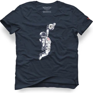Basketbolcu Astronot Tasarım Tişört