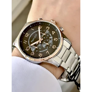 takvimli Erkek Metal Kordon Kol Saati