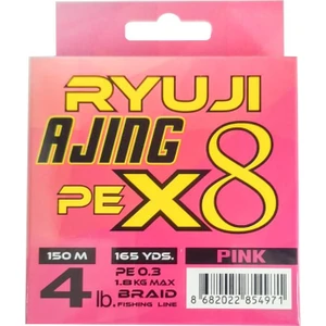 Ajing X8 150M Pe Lrf Ip Misina (Pembe)