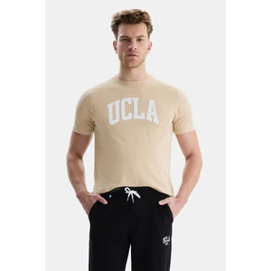 CONNOR Siyah Erkek Lastikli Paça Nakış Detaylı Standard Fit Model Eşofman Altı