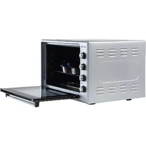 2023 Çift Camlı Zaman ve Isı Ayarlı Fanlı Lambalı Midi Fırın 70 Lt