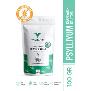 Tam Tarım Glutensiz Psyllium (Karnıyarık Otu Tozu) 100 gr