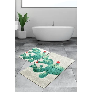 Chilai Home Green Djt 2 Li Set Banyo Halısı