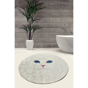Chilai Home Blue Eyes Djt Çap 100 Cm Banyo Halısı