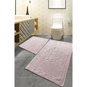 Chilai Home Elite  Pudra Cotton 2 Li Set Banyo Halısı