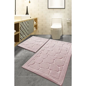 Chilai Home Lino Pudra Cotton 2 Li Set Banyo Halısı