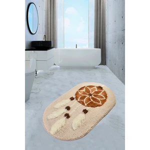 Chilai Home Rüya Kahve 70X120 cm Banyo Halısı Paspası Akrilik