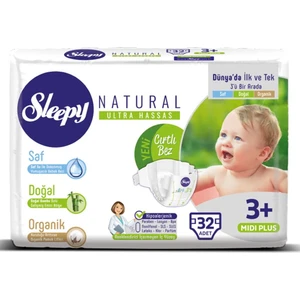 Bebek Bezi 3+ Beden Midi Plus 5-10 Kg 32li
