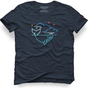 Gece ve Balina Tasarım Tişört