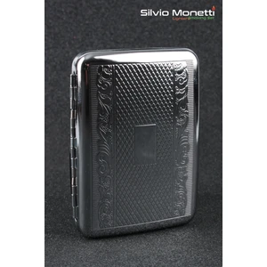 Silvio Monetti Desenli Metal Sigara Tabakası SMTBKCB007R2