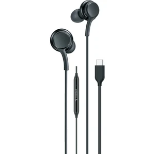 S11+ Kablolu Kulaklık Type-C Telefon Uyumlu Type-C Jak Kulaklik Siyah