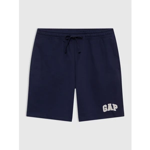 Erkek Lacivert 8'' Gap Logo Fransız Havlu Kumaş Şort