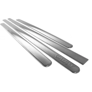 Aktif Oto Krom Vw Caddy Uyumlu Yan Kapı Çıtası (Yazılı) 4 Parça Krom 2003 - 2014