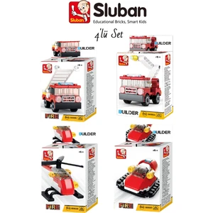 Buılder Fire 4'lü Set