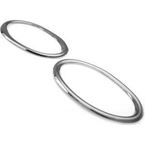 Jetta Sis Çerçevesi 2011 - 2014 Krom 2 Parça Paslanmaz Çelik