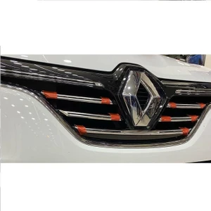 Megane 4 Krom Ön Panjur  2016 - 2019  Paslanmaz Çelik 5 Parça