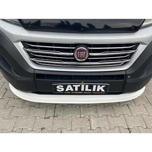 Ducato Ön Panjur Krom 2015 - 2021 Paslanmaz Çelik 8 Parça