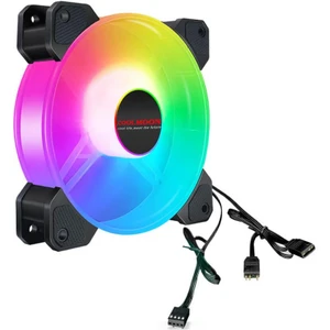 Coolmoon YUHUAN12CM Argb Kasa Fanı - 120MM Pc Fan - 5V 3pin Pwm Bağlantı