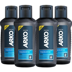 Arko Men Cool Erkek Tıraş Kolonyası 4X255 ml