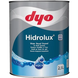 Hidrolux Su Bazlı Parlak Ahşap ve Metal Boya 0001 Beyaz 2.5 Lt