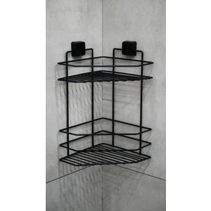 Paslanmaz Yapışkanlı Banyo Köşeliği, Şampuanlık Ikili, Delmeye Son, Matkap Vida Yok